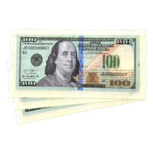 Dollar Pattern Napkin
