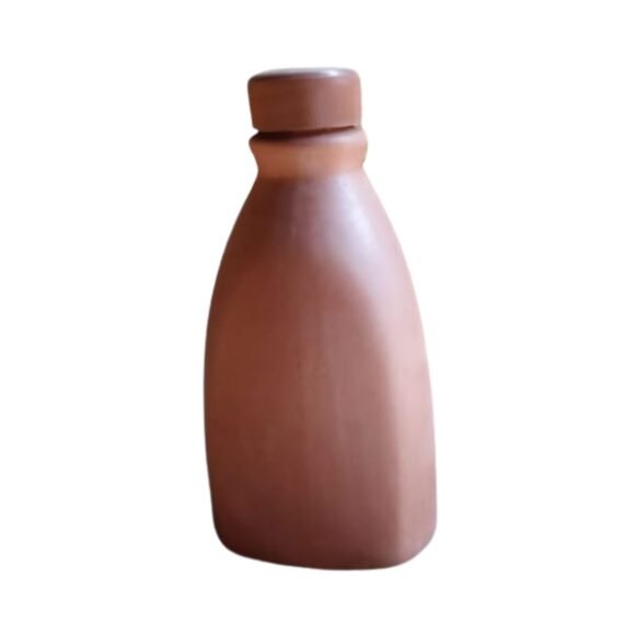 Handcrafted Clay Earthen Water Bottle