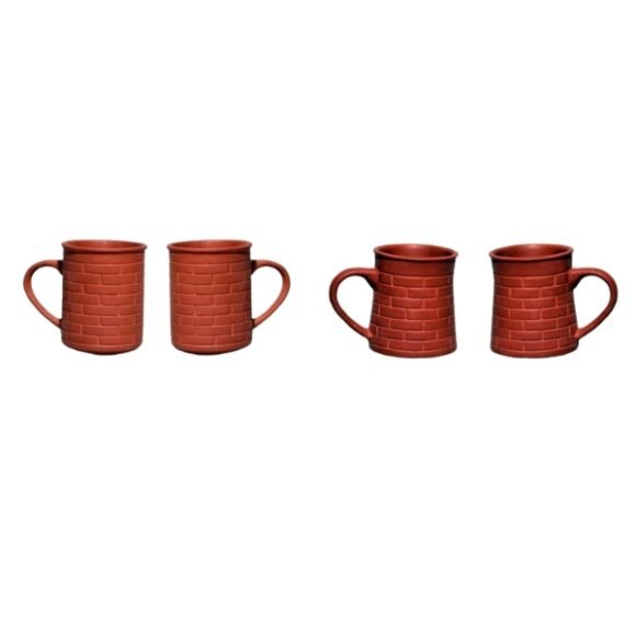 Bricks Round And Oval Milk Mug 300ml