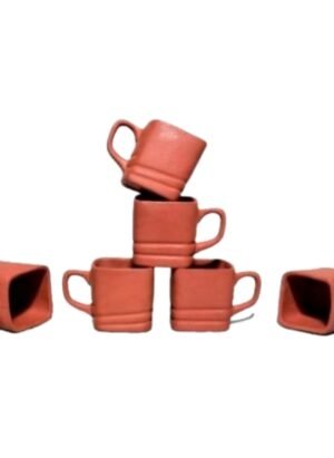 Square Mug 6PC 100ml